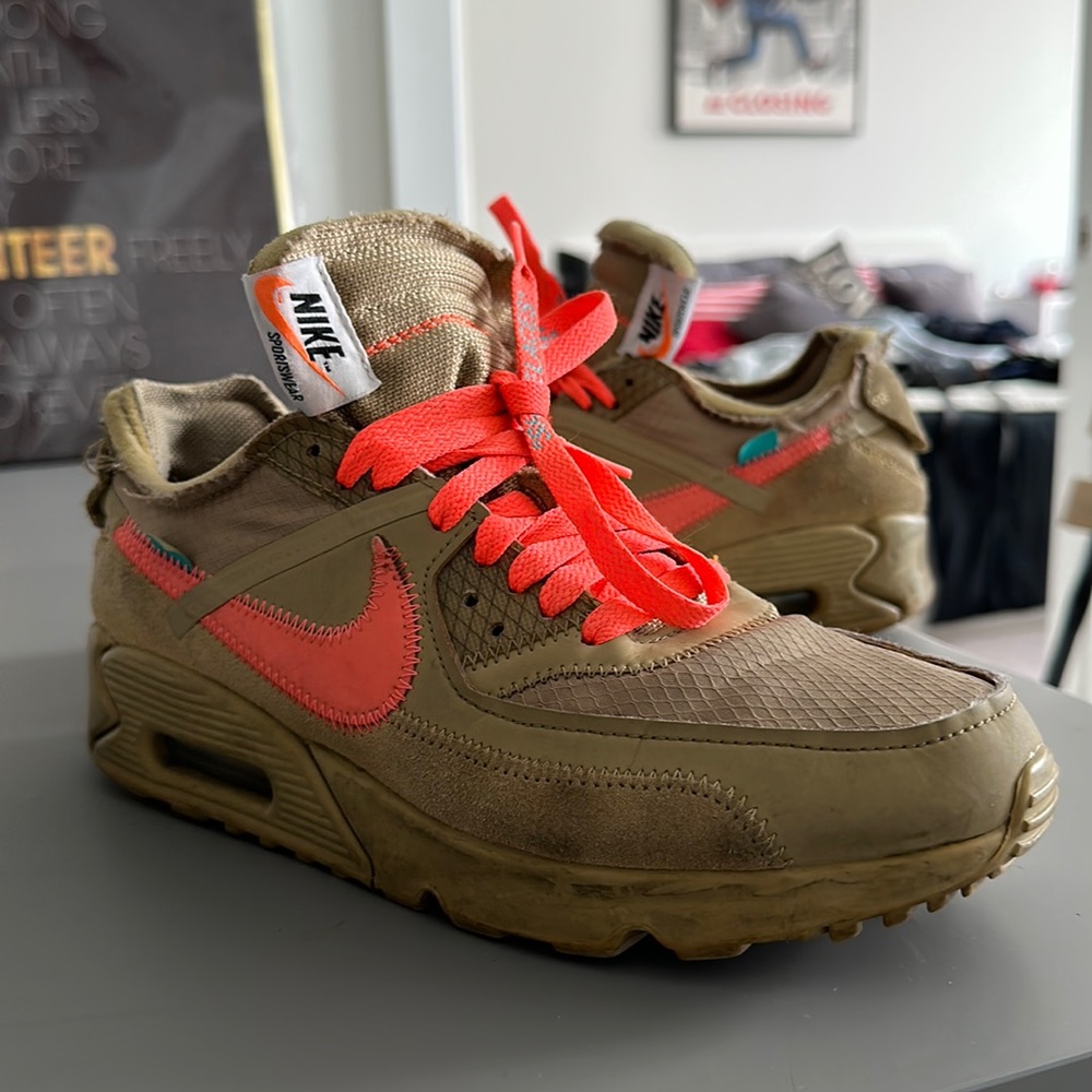 Off-white Nike airmax 90 desert ore